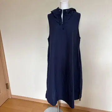 미사용 새상품 데님 턱 오버롤 스커트 원피스