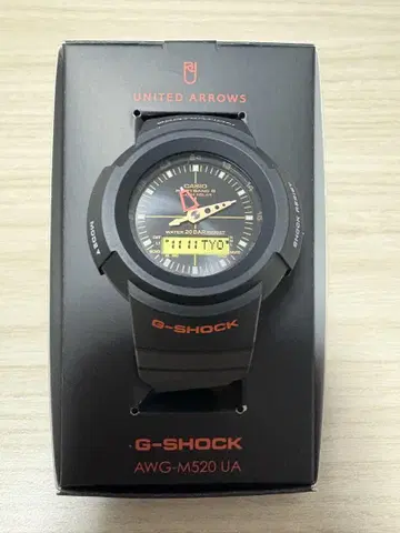 G-SHOCK AWG-M520 UA 블랙