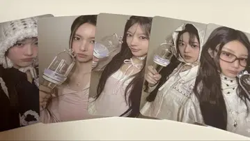 ILLIT 트레이딩 카드 응원봉 컴프 전 세트