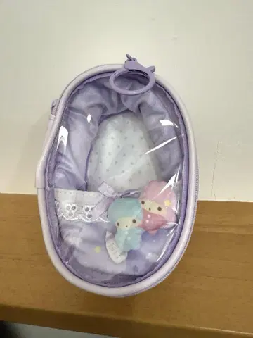 산리오 키키라라 봉제 인형 파우치 덕질