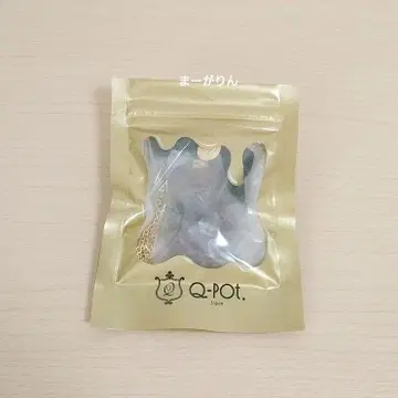 Q-pot. 초콜릿 테디베어 목걸이