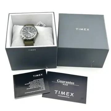 [TIMEX] 유니섹스 손목시계 TW2P88400 블랙 다이얼