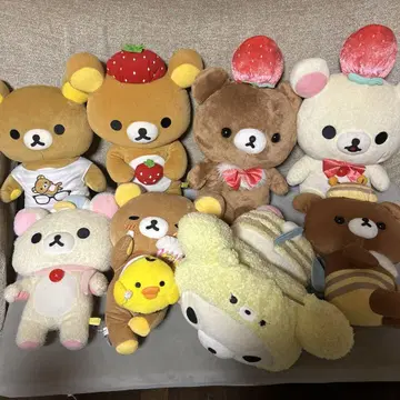 리락쿠마 봉제 인형 세트