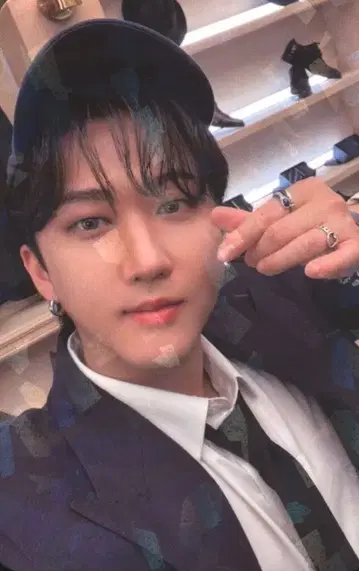 StrayKids MAXIDENT Changbin 트레이딩 카드 글리터
