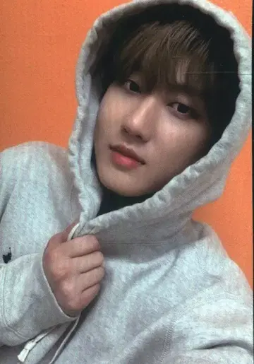 StrayKids GO 생 Changbin 트레이딩 카드 오렌지