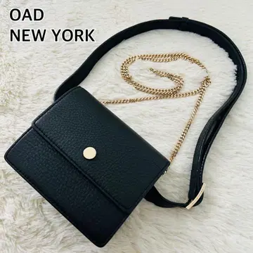 OAD NEWYORK 숄더 백 미니 파우치 2way 골드 체인