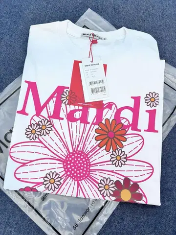 Mardi Mercredi 플라워 프린트 티셔츠