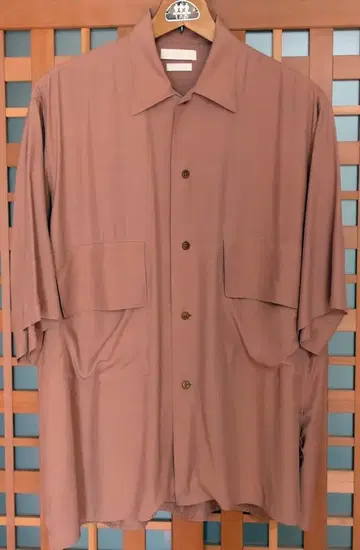 YOKE 반팔 셔츠 2 토브 컬러 '21SS Big Flap Shirt