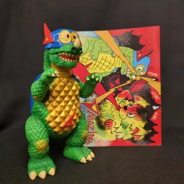 CHAC STUDIO AMAZING DRAGON 그린 성형/보라색/금