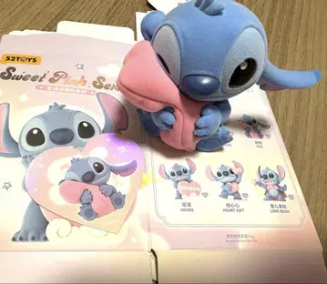 스티치 52toys sweet pink series 피규어