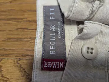 EDWIN 레귤러 핏 치노 팬츠 W83 H101 베이지