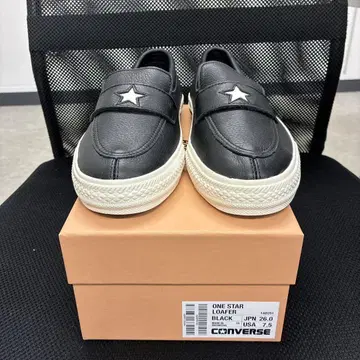 CONVERSE ADDICT ONE STAR LOAFER 블랙 26