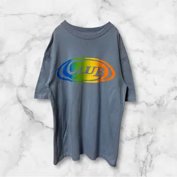90년대 일본제 CLUB SPORTSWEAR 티셔츠 싱글 스티치