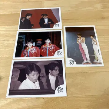 빛 GENJI 사진 모로호시 카즈미 아카사카 아키라 4장 세트