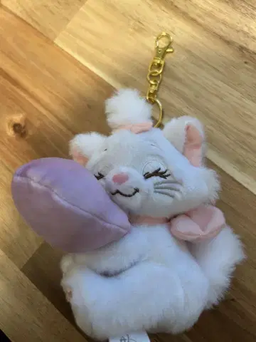 디즈니 스토어 마리 봉제 인형 키링