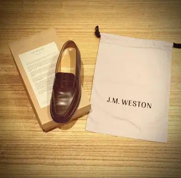 JM WESTON 제이엠 웨스통 180 로퍼 6 C 골드 사이즈