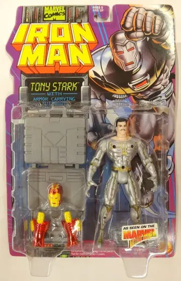 TOYBIZ (액션 피규어) 토니 스타크 5인치