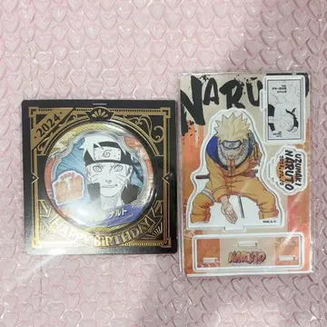 NARUTO 우즈마키 나루토 생일 캔뱃지 명장면 디오라마 피규어