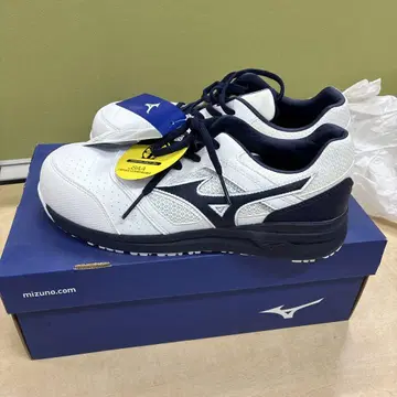 Mizuno AL MIGHTY LS 13L 26.0cm 화이트/네이비
