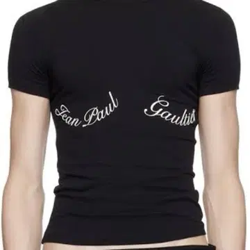 Jean Paul Gaultier 24AW 로고 프린트 티셔츠