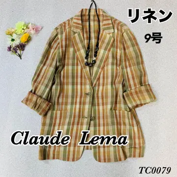 새상품급 Claude Lema 클로드 레마 린넨 소재 테일러드 자켓 M