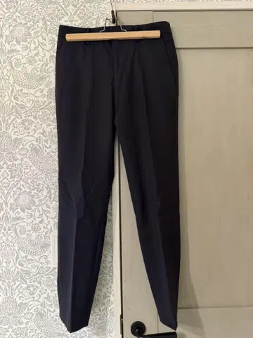 GALERIE VIE 네이비 슬랙스