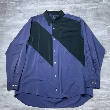 90s KARL LAGERFELD 긴팔 셔츠 폴리 셔츠 올 패턴 50