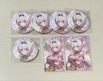니지산지 ART OF NIJISANJI 카드 캔뱃지 시이나 유이카
