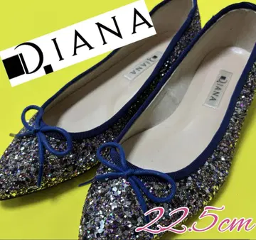 Diana 글리터 반짝이 플랫슈즈 22.5cm