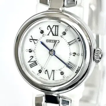 세이코 SEIKO 여성용 손목시계 작동 솔라 광택 처리 s2091
