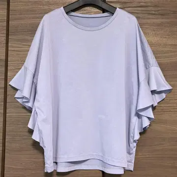 저널 스탠다드  느긋한 소매 프릴 티셔츠