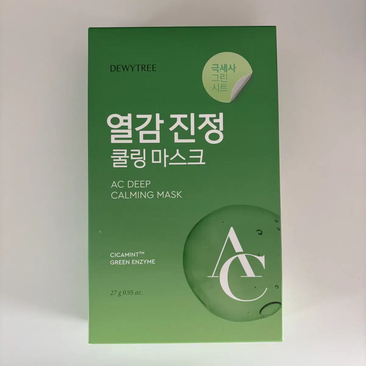 [10 Sheets] Dewytree Cooling Mask for Heat Relief and Soothing