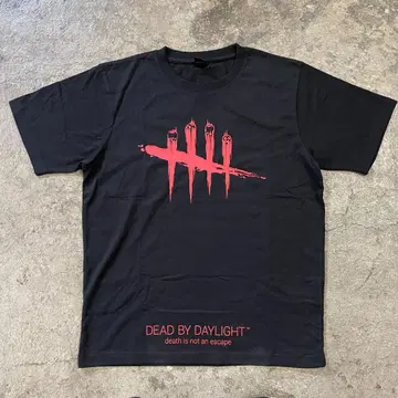 새상품 DEAD BY DAYLIGHT 로고 티셔츠 L