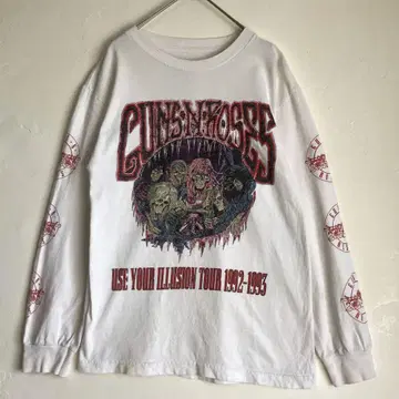 3040 GUNS' N' ROSES 건즈 앤 로지즈 반팔 티셔츠 롱 T