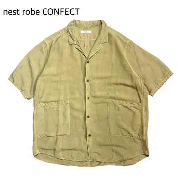 nest robe CONFECT 린넨 레이온 커버 셔츠 4