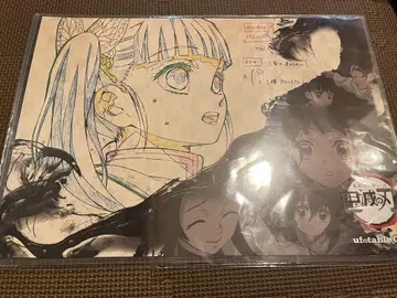귀멸의 칼날 ufotable Cafe 런치 매트 츠유리 카나오