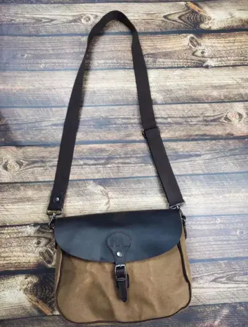 RRL 빈티지 캔버스 숄더백 메신저 백