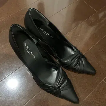 MELMO 블랙 하이힐 24.0cm