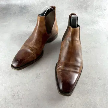 산토니 santoni 사이드 고어 부츠 가죽 신발 사이즈 4