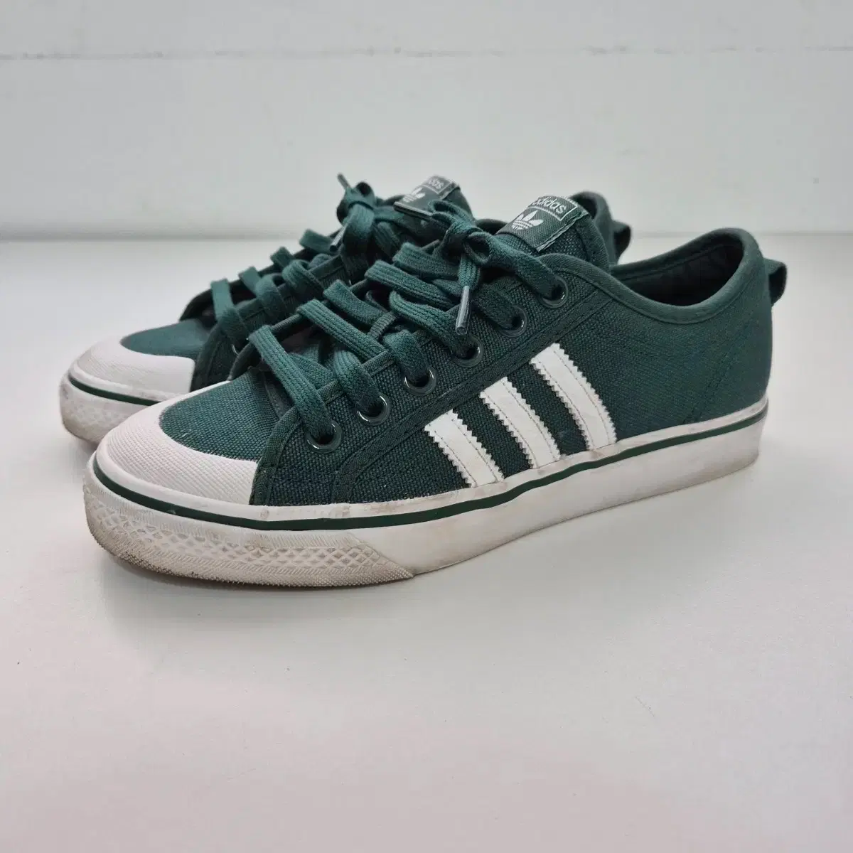 [245] Adidas Originals Nizza Low Green