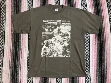 90s 레이지 어게인스트 더 머신 티셔츠 미국제 밴드 티셔츠 락 티셔츠
