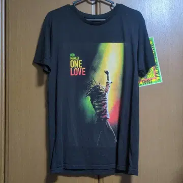 밥 말리 ONE LOVE 티셔츠 구제 의류