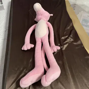 빈티지 핑크 팬서 봉제 인형 약 70cm