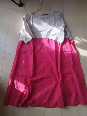 SOFIE D'HOORE 원피스 핑크 반팔 바이컬러 소피 인형