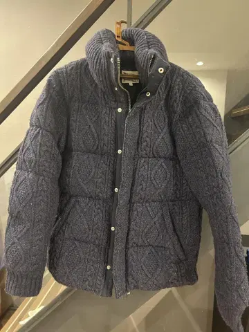 The DUFFER of St.GEORGE 니트 다운 자켓