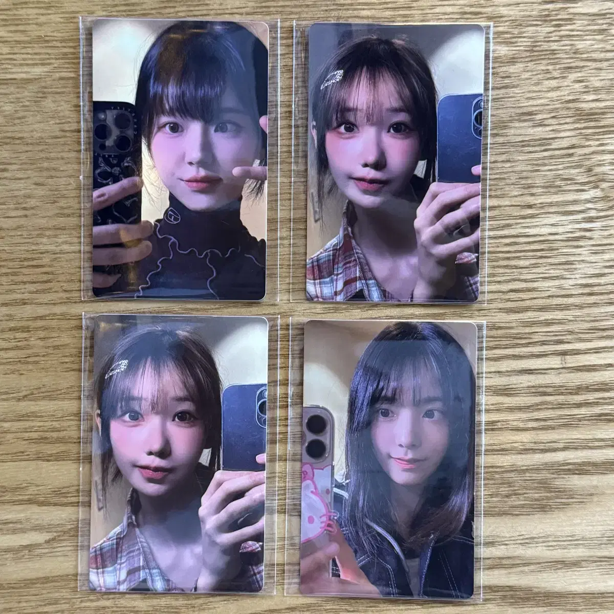 QWER 韓国限定 WEVERSE 購入特典 ラキドロ トレカ 4枚 コンプ BTS JINジン echo weverse 韓国限定 ラキドロ トレカ 4枚セット