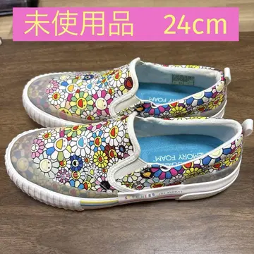 스케쳐스 Air Cooled Memory Foam 꽃무늬 스니커즈