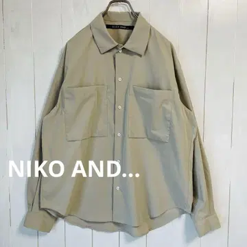 NIKO AND... 니코 앤드 2 포켓 폴리에스테르 100% 셔츠
