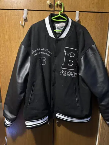 COLORADO 바시티 자켓 XL 블랙