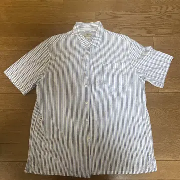 L.L.Bean 스트라이프 반팔 셔츠 under the sun